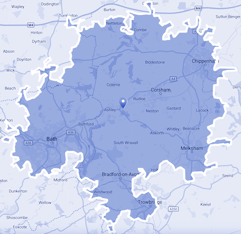Coverage map